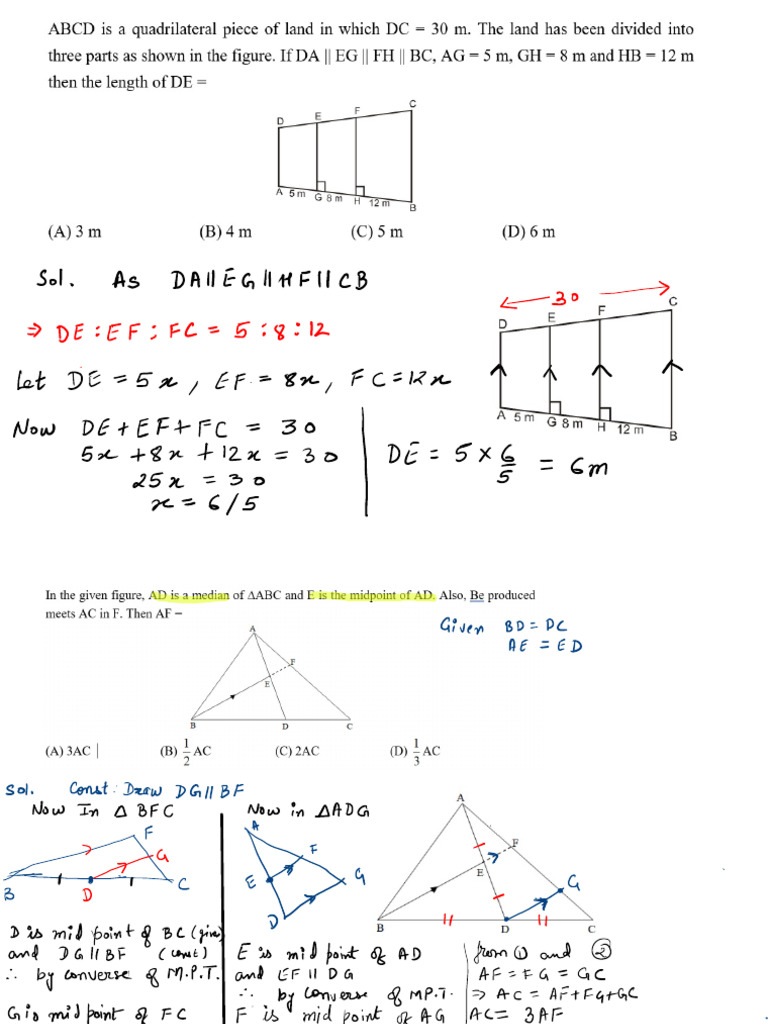 Solution To Some Problems Quadrilateral f4650396 670e 423f b373 ...