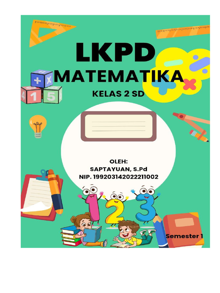 LKPD Matematika Kelas 2 Semester 1 | PDF