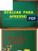 Evaluar Para Aprender