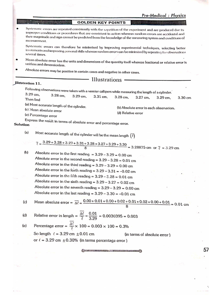 Understanding Systematic and Random Errors | PDF | Observational Error ...