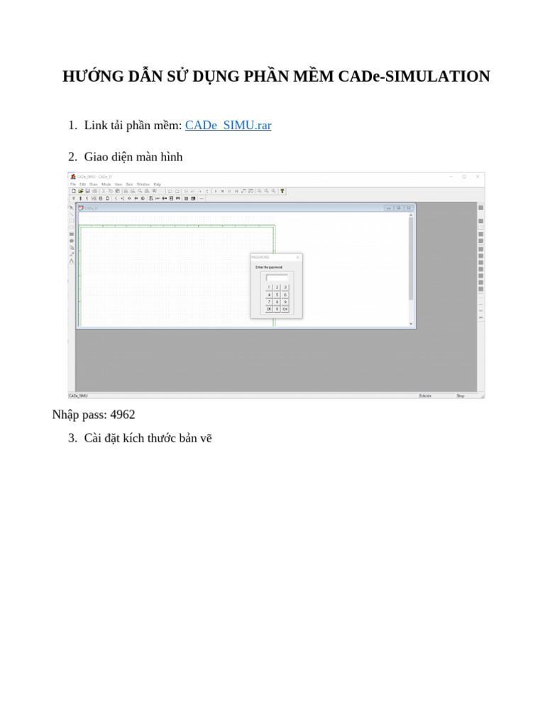 Hdsd Phần Mềm Cade | PDF