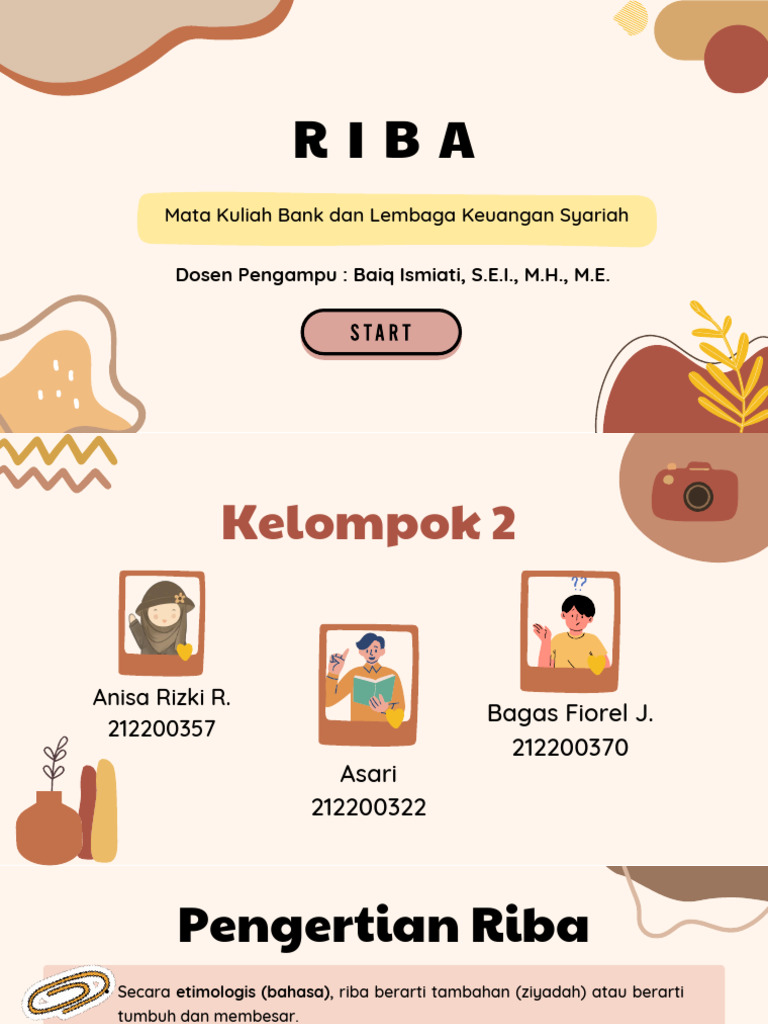 Pengertian dan Dampak Riba dalam Ekonomi | PDF