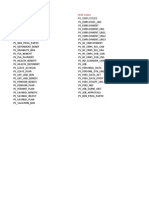 Peoplesoft Tables