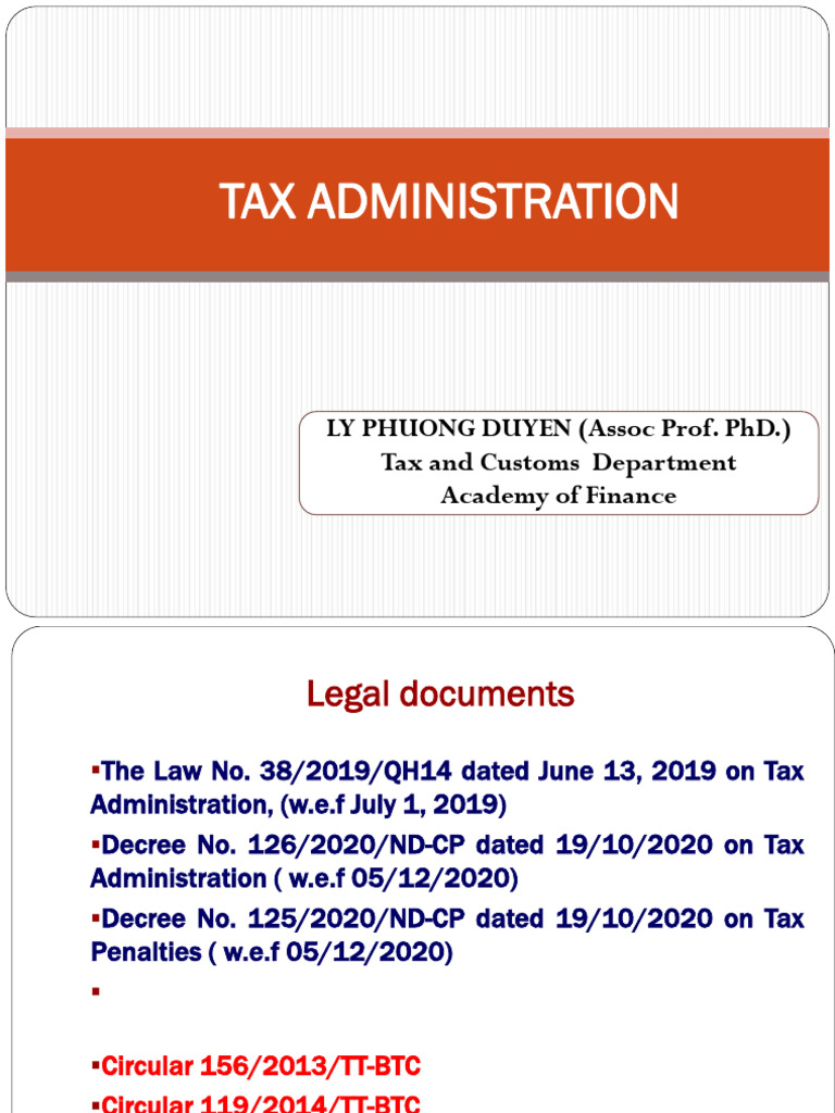 Tax Administration Procedures and Penalties | PDF | Taxes | Tax Evasion