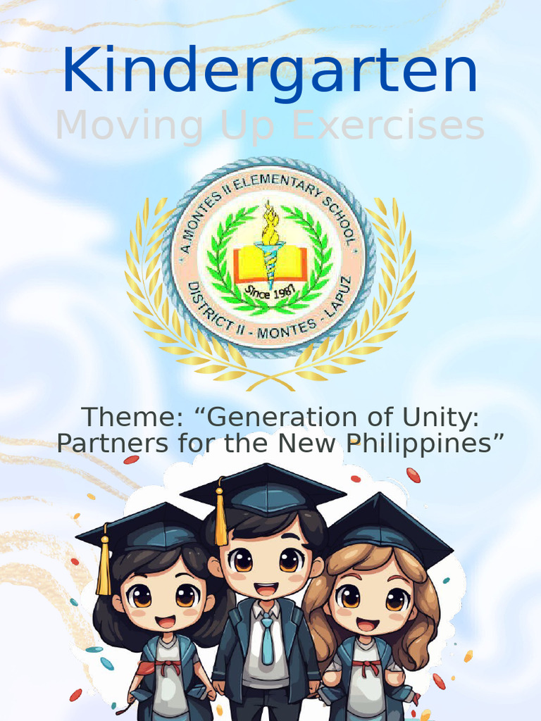 Kinergarten Moving Up Program | PDF