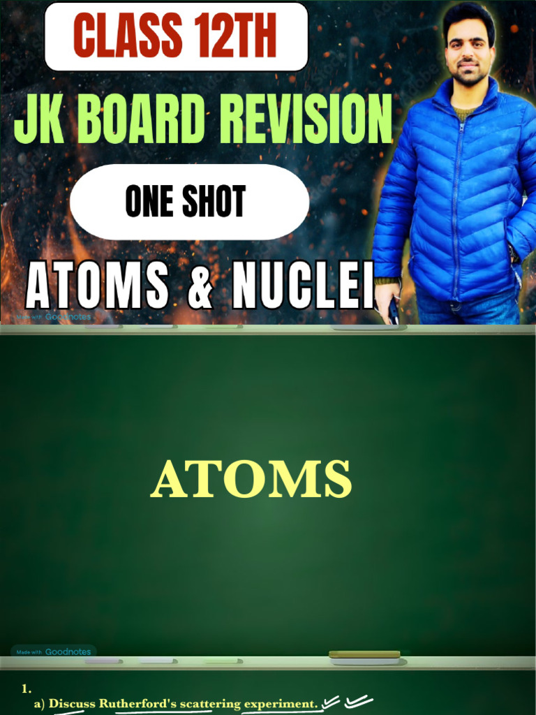 Rutherford and Bohr Atomic Models Explained | PDF