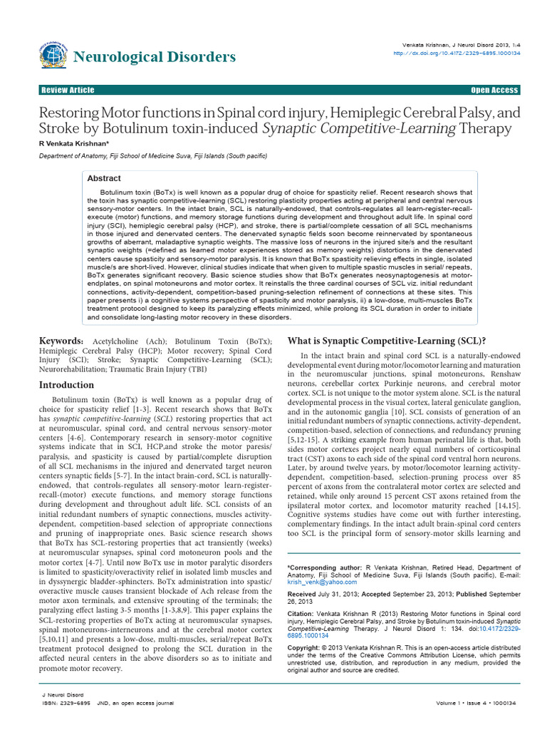 Neurological Disorders | PDF | Motor Neuron | Spinal Cord