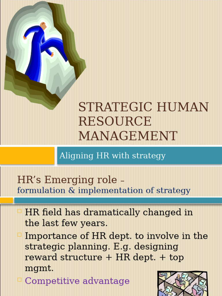 Strategic Human Resource Management Guide | PDF | Human Resource ...