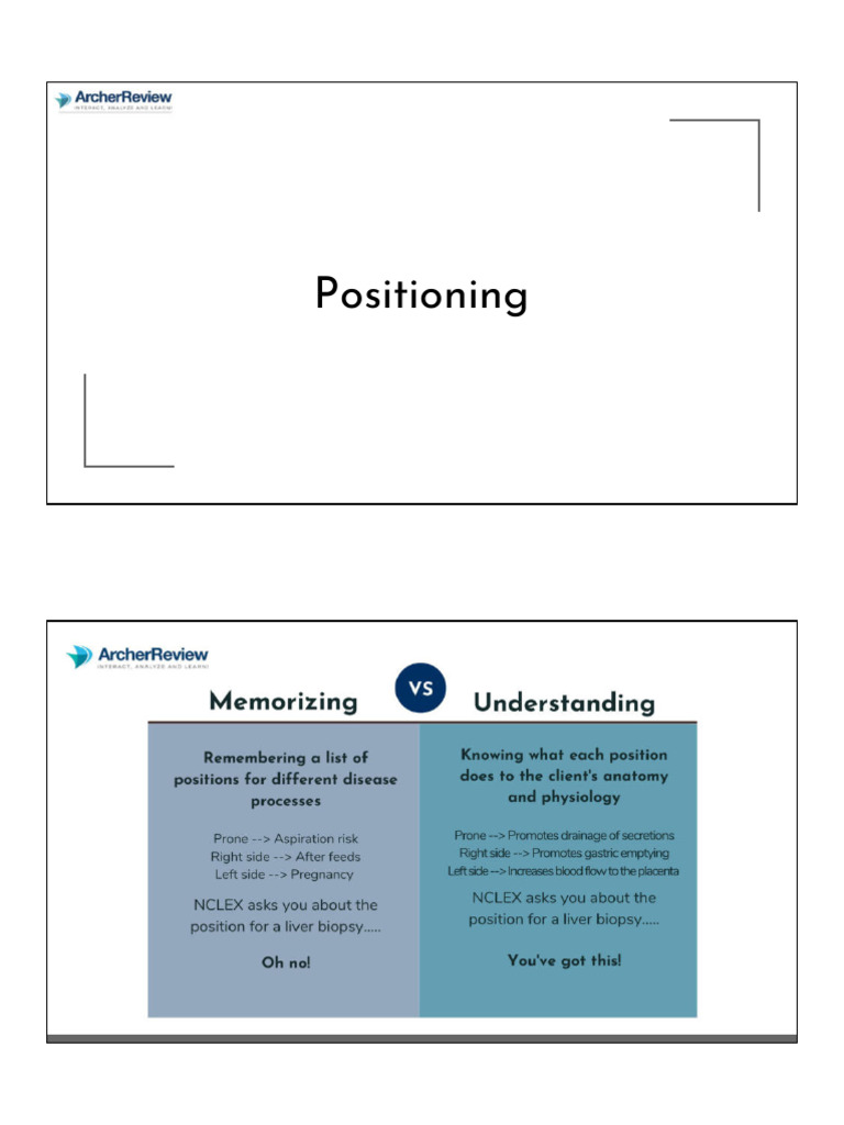Positioning | PDF