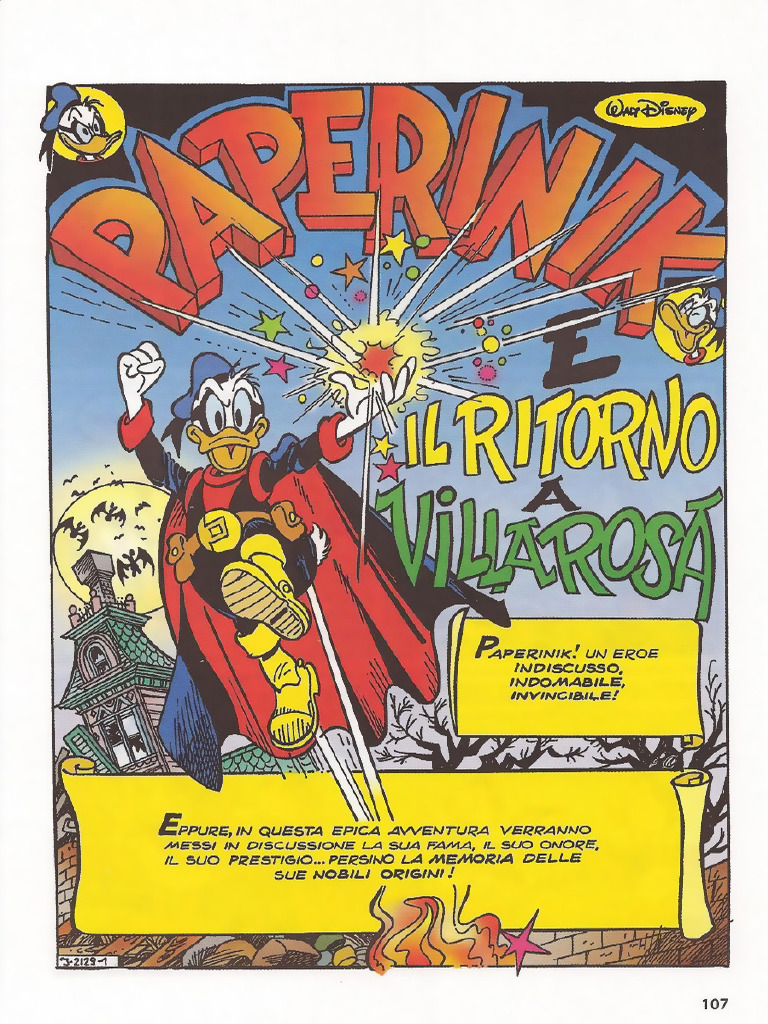 Vdocuments - MX Paperinik e Il Ritorno A Villa Rosa | PDF