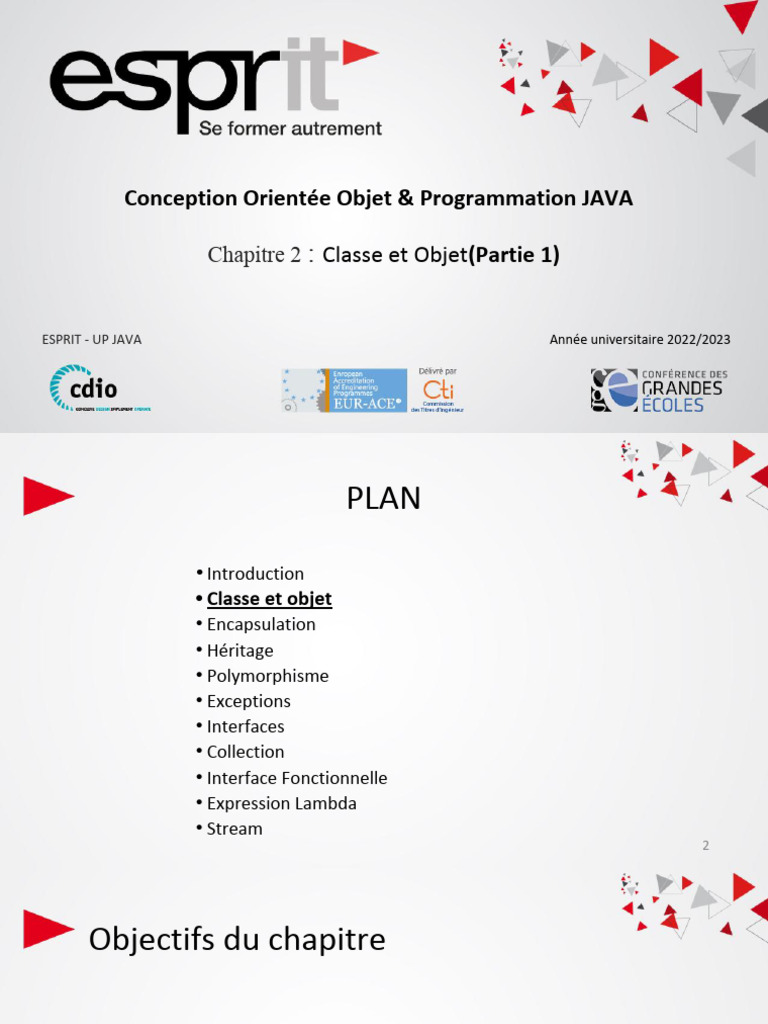 Classes et Objets en Java : Concepts Clés | PDF | Classe (informatique ...