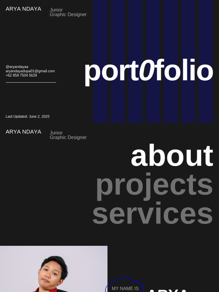 Junior Graphic Designer Portfolio | PDF | Communication Design | Computing