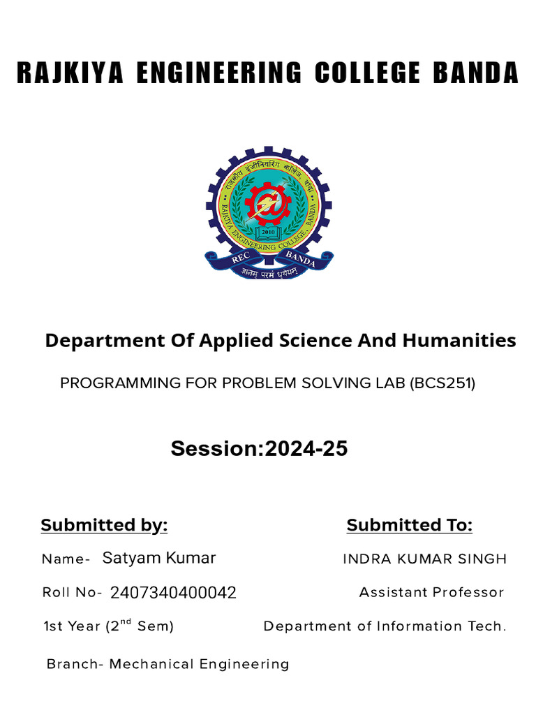 PPS Front Page | PDF