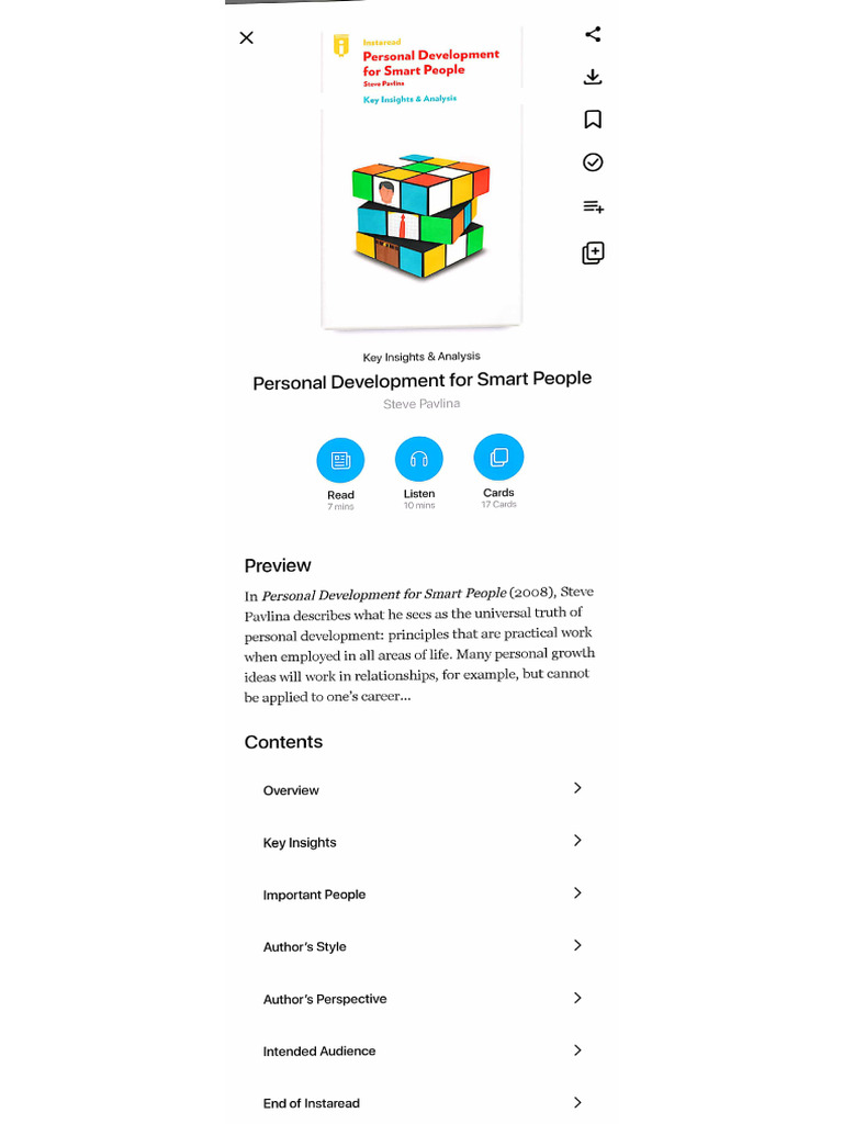 Personal Development | PDF