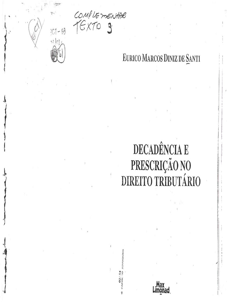 Ect Seminario 3 Eurico de Santi 1616534019 | PDF