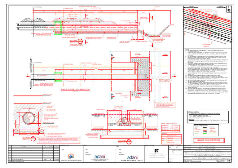 Culvert Design at Chainage 60085.776m | PDF | Civil Engineering | Materials