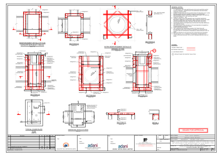 Drainage Chamber Reinforcement Details | PDF | Chess Theory | Civil ...