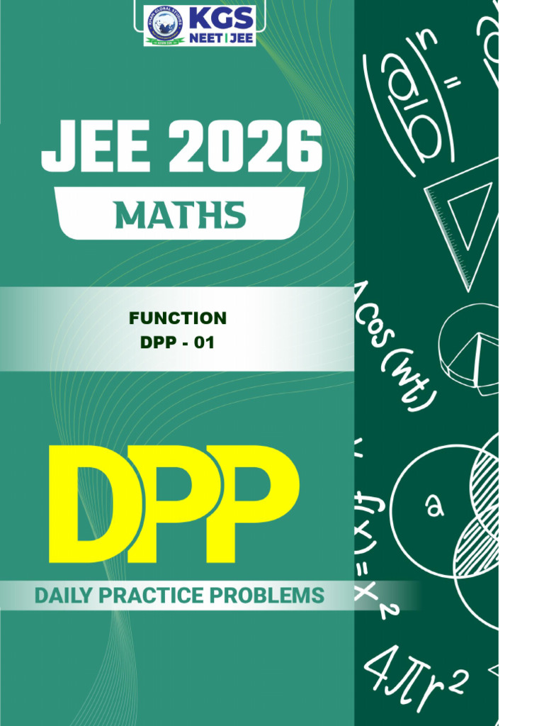 Maths Daily Practice Problems: Functions | PDF | Function (Mathematics ...