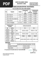 Anna University Academic Schedule 2026 | PDF | Chess Theory | Chess