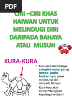 Ciri-Ciri Khas Dan Tingkah Laku Khas Haiwan | PDF