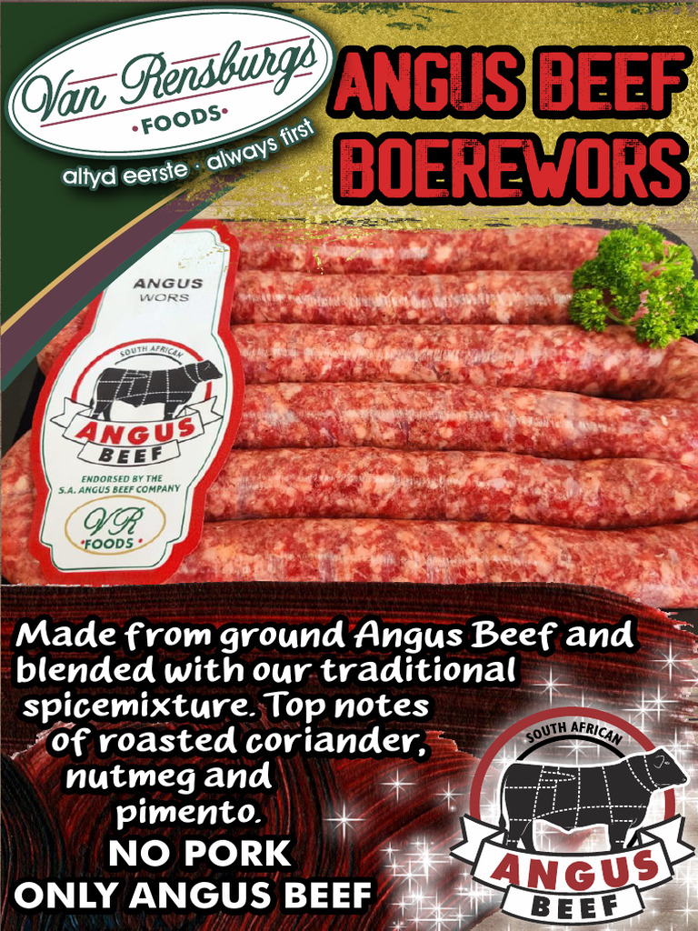 ANGUS BEEF Description | PDF
