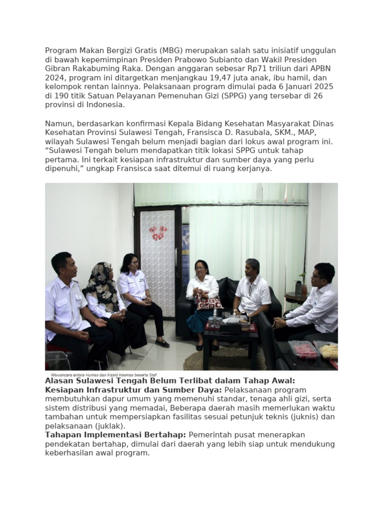 Implementasi MBG | PDF