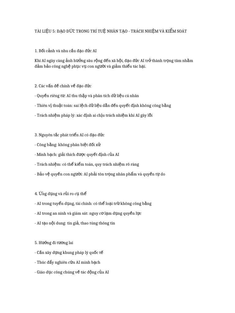 Tài Liệu 5 - Dao Duc AI | PDF