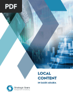 Guidelines For The Local Content Score Template (GCC-Baseline) | PDF ...