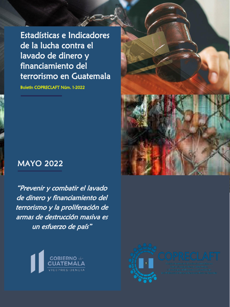 Estadísticas de COPRECLAFT en Guatemala | PDF | Lavado de dinero ...