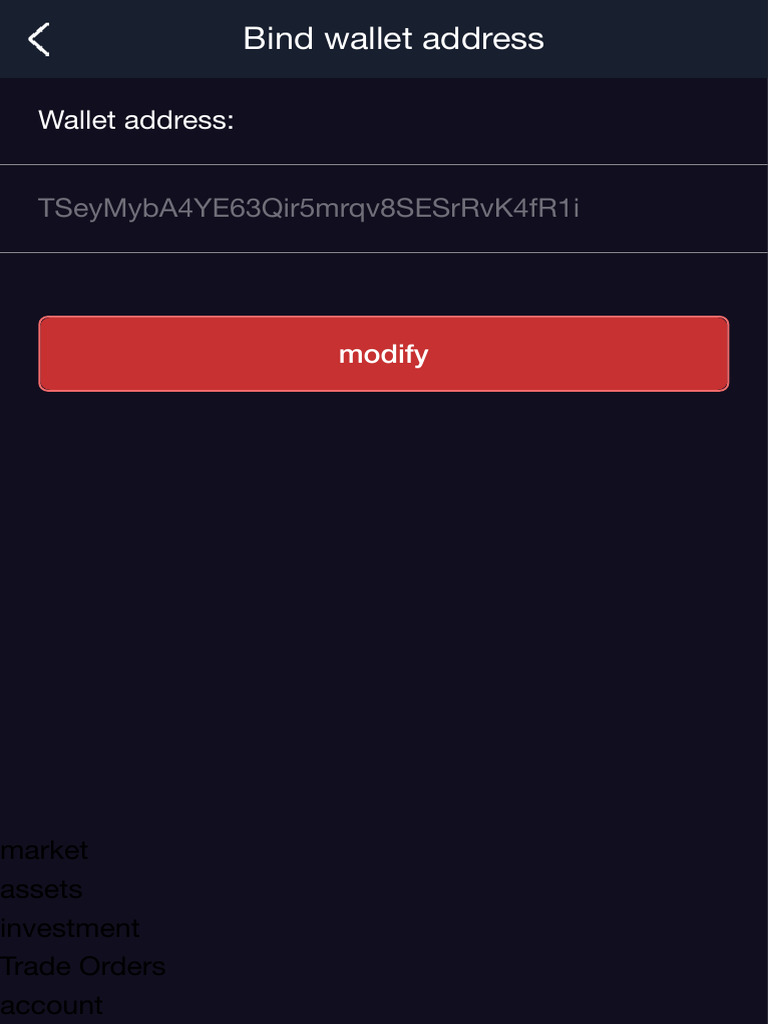 Bind Wallet Address | PDF