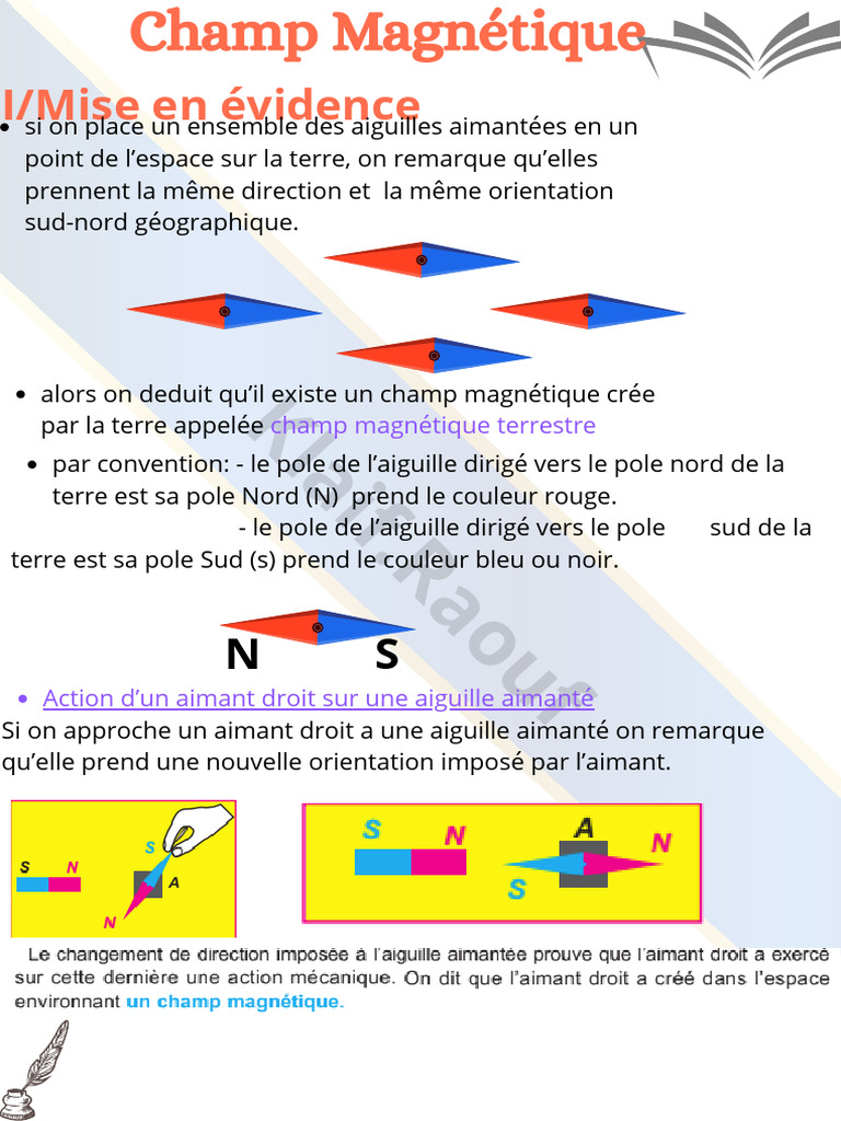 Comprendre le Champ Magnétique Terrestre | PDF | Champ magnétique ...