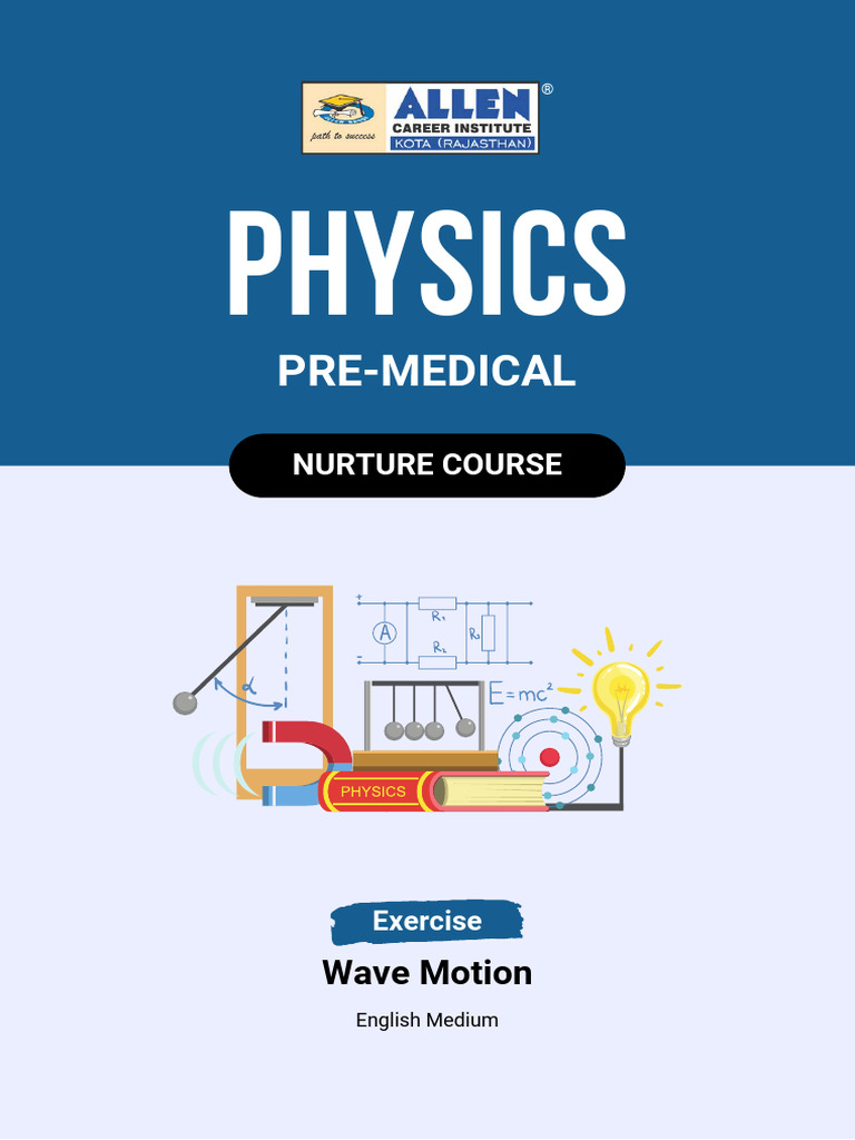 Wave Motion Exercises for Pre-Medical Students | PDF | Waves | Sound