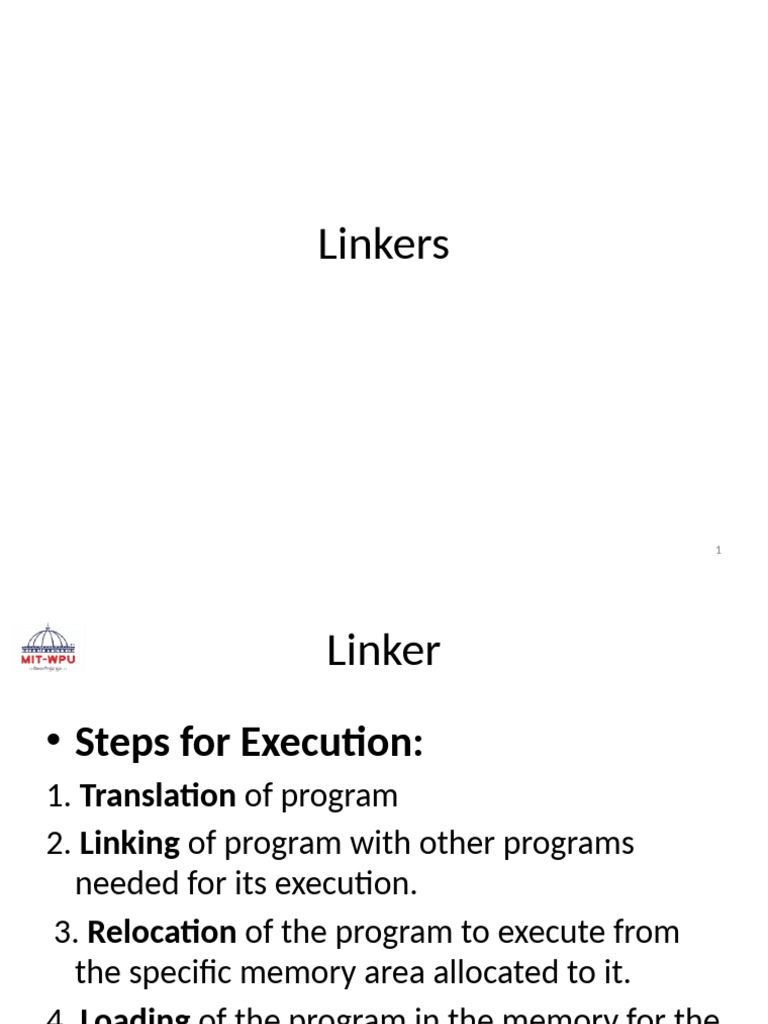 Understanding Linkers and Relocation | PDF | Library (Computing ...