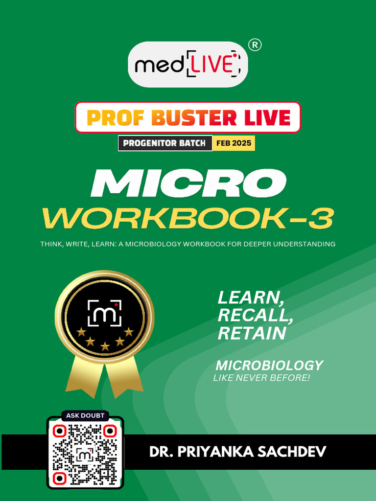 Micro Workbook 3 | PDF | Methicillin Resistant Staphylococcus Aureus ...