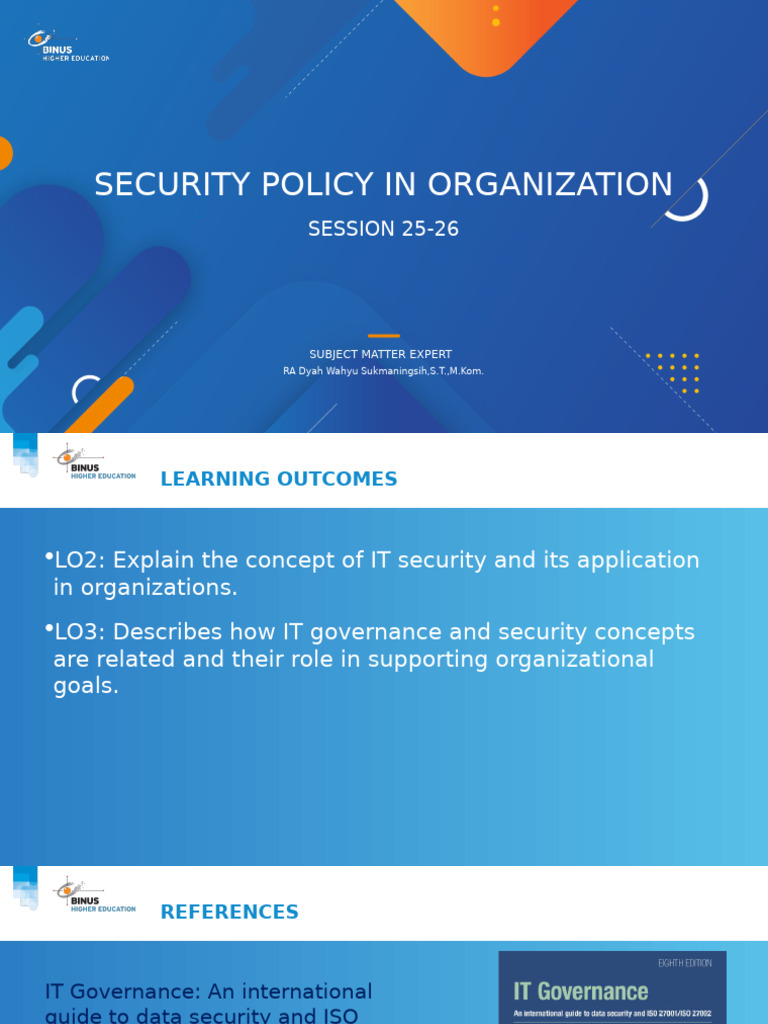 Security Policy for Remote Work and IT | PDF | Information Security ...