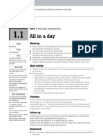 All in A Day - Vocabulary and Grammar Game