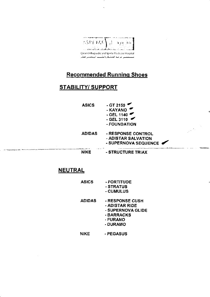 Top Stability & Neutral Running Shoes | PDF | Technology & Engineering ...