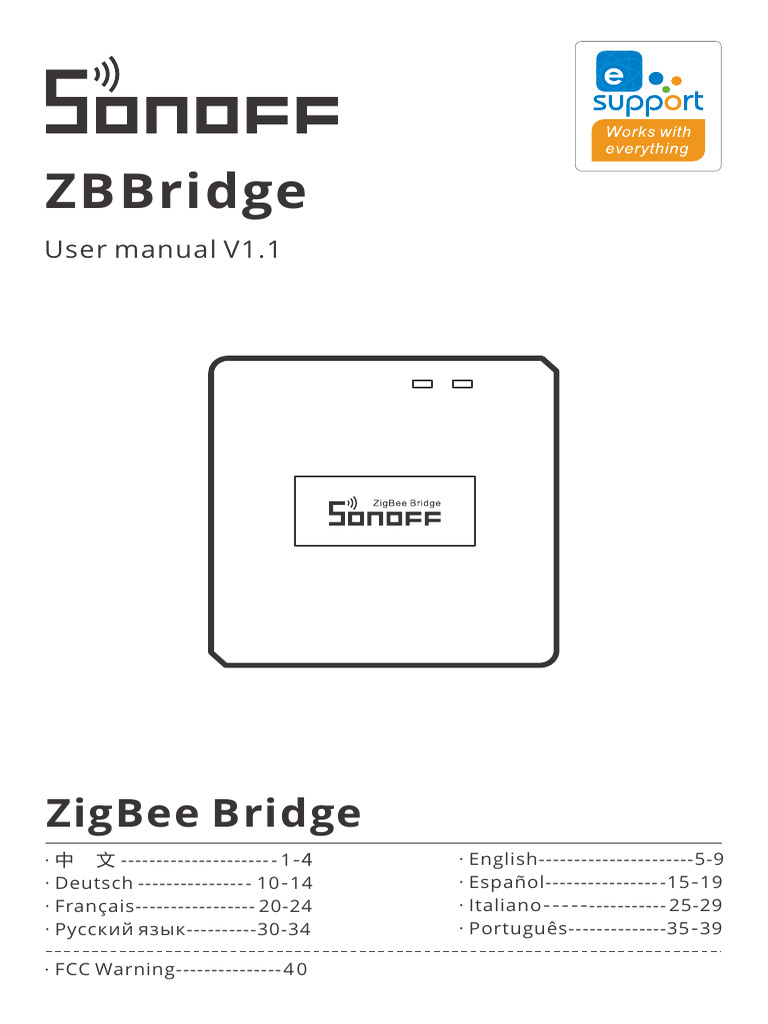 ZigBee Bridge User Manual V1.1 | PDF | Wi Fi | Ieee 802.11