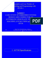 Embedded Sys - Auto Choco Machine