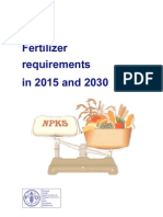 Fertilizer Requirements in 2015 and 2030