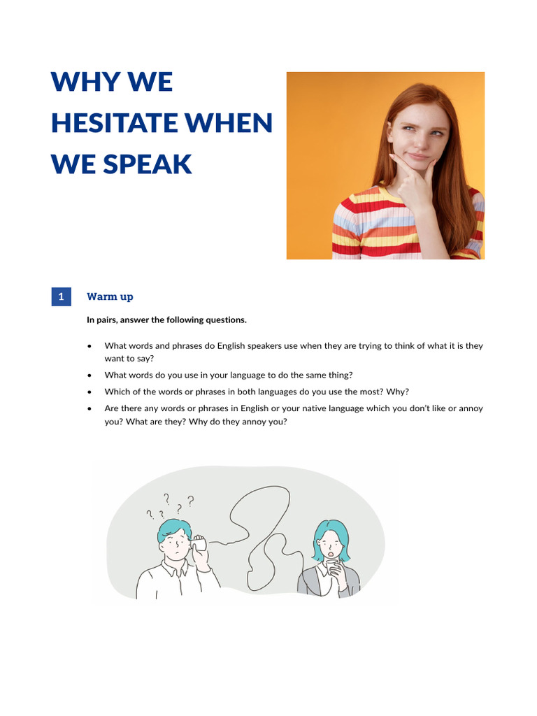 Understanding Speech Hesitation | PDF | Speech | Learning