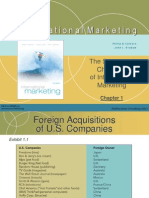 International Marketing Chapter 1 (The Scope and Chal