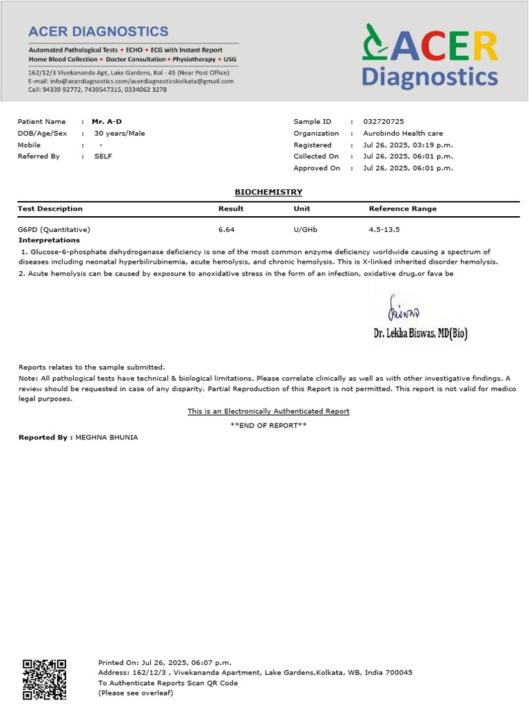 A-D Reports | PDF