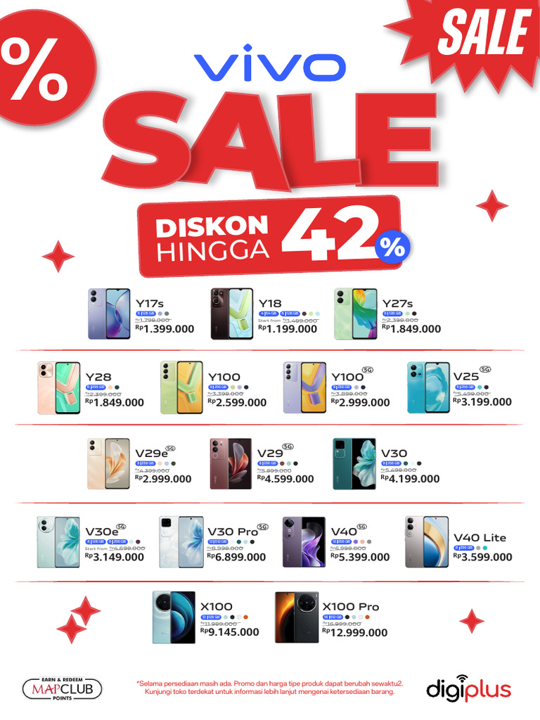 Daftar Harga Vivo dan Promo Digiplus | PDF