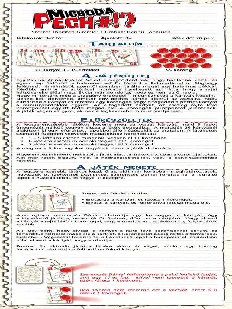 Micsoda Pech RULES H | PDF