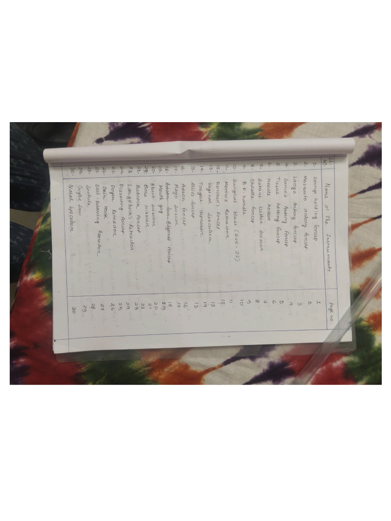 OT Instrument | PDF