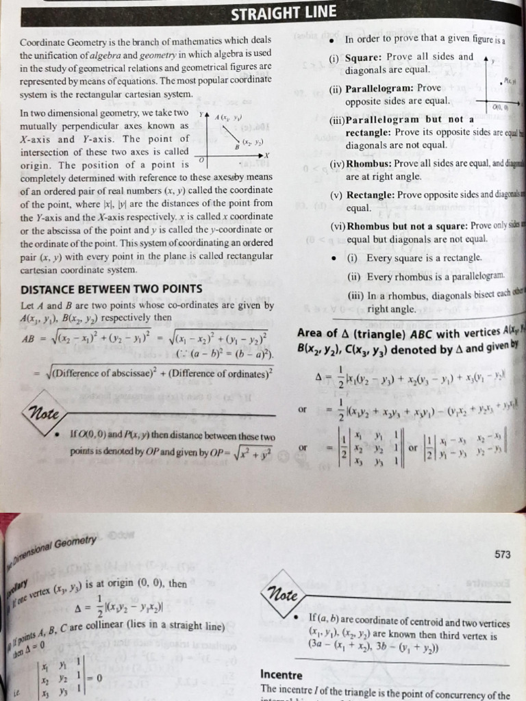 Straight Line - 1 | PDF