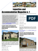 Le Marche Properties and Accommodation Magazine N. 1