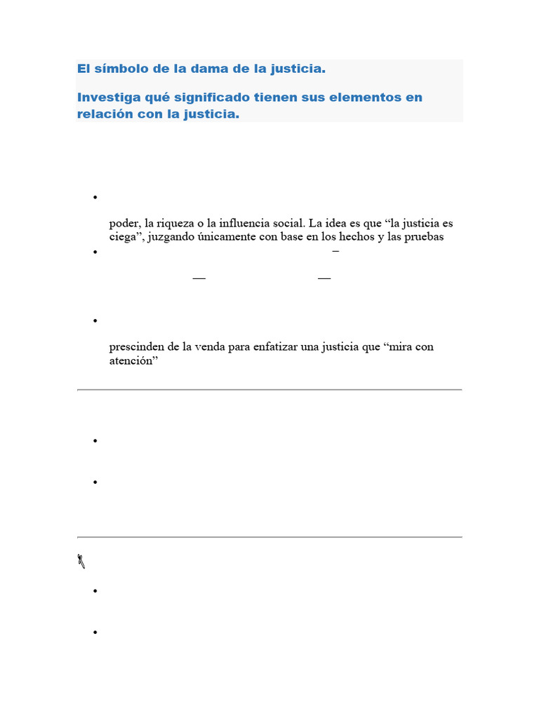 El Símbolo de La Dama de La Justicia | PDF | Justicia | Crimen y violencia