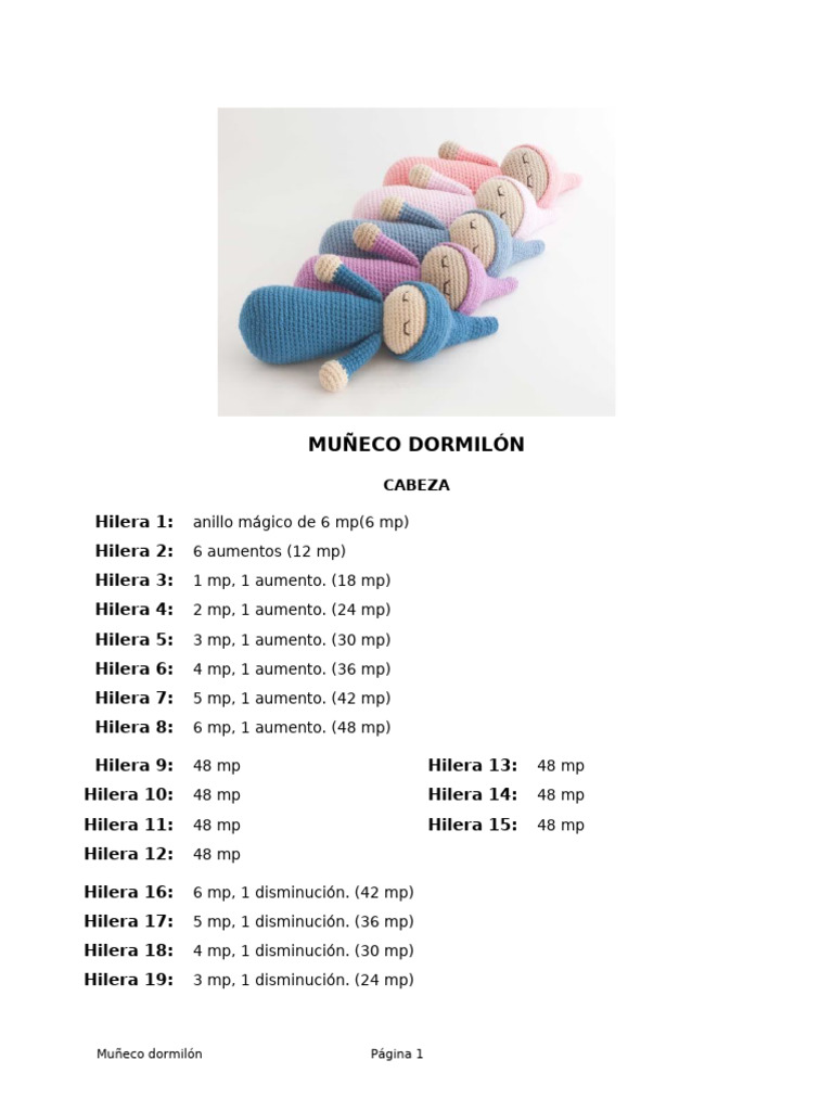 Muñeco Dormilón | PDF